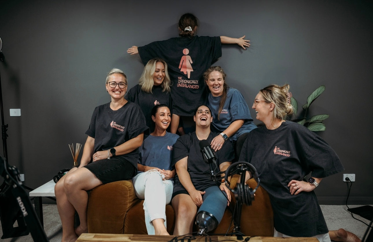 The Chronically Unbalanced tee