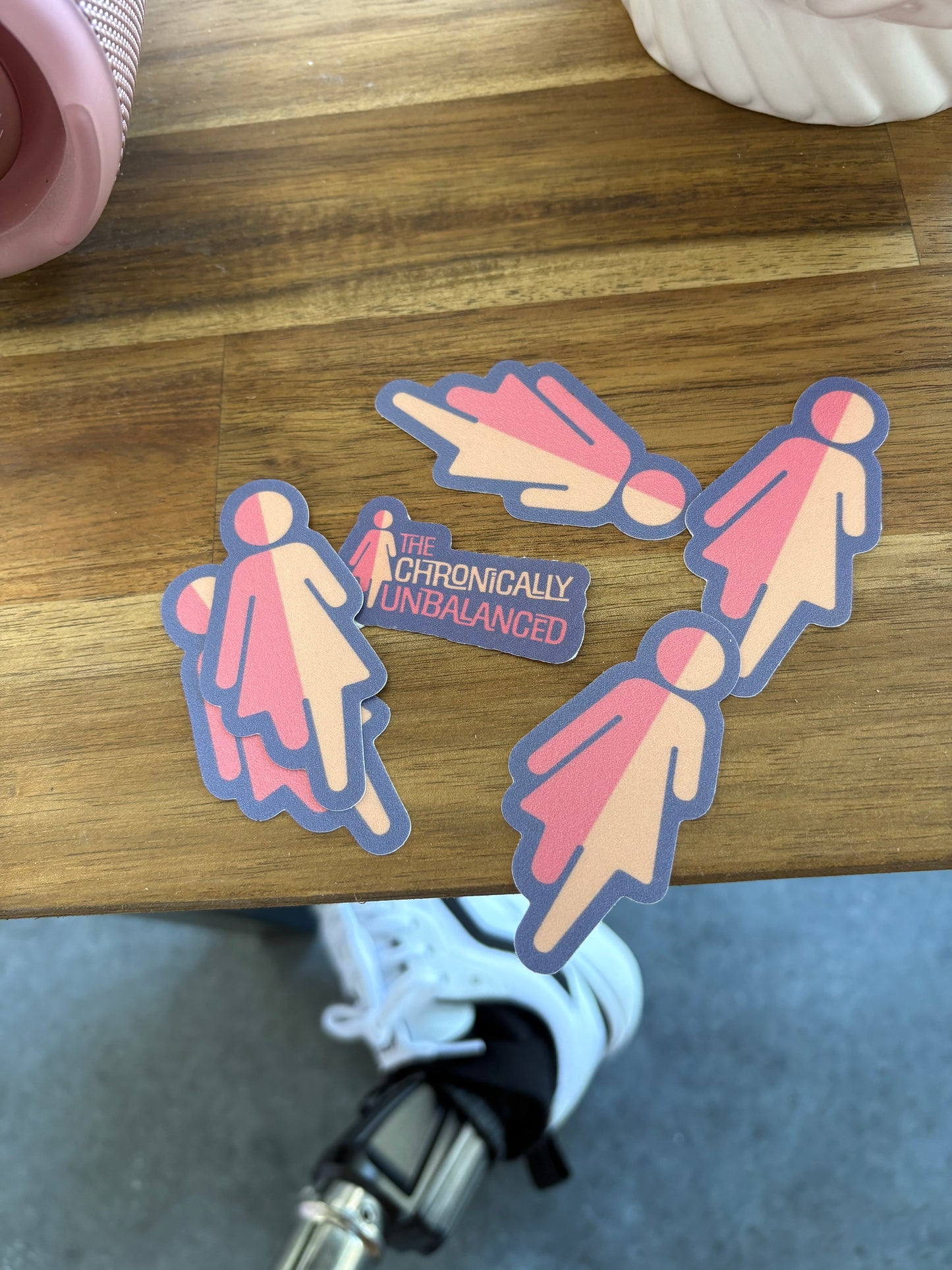 The Chronically Unbalanced Sticker Pack